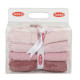 Set de 4 serviettes Hobby - Blush RAINBOW - 50x90cm