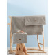 Set de bain WELLNESS - 3 serviettes - Cotton Box - Gris chiné