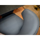 Chaise MARANELLO - Fonte d'acier & Cuir Anthracite