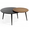 Table basse DUETO - Noyer