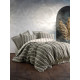 Parure de lit en Coton renforcé PAPYRA Gris - 2 places - 240 x 260cm