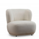 Fauteuil BELLEZA - Cream Bouclette