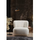 Fauteuil BELLEZA - Cream Bouclette