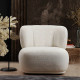 Fauteuil BELLEZA - Cream Bouclette