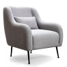 Fauteuil ELYANE - Gris chiné