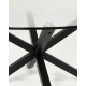 Table à manger DAMY - Black - 120 cm