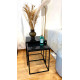 Duo de tables MYHA - Marbre noir Impérial