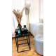 Duo de tables MYHA - Marbre noir Impérial