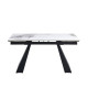 Table à manger extensible LIXIA - 140 à 200 cm - Carrara