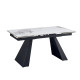 Table à manger extensible LIXIA - 140 à 200 cm - Carrara