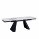Table à manger extensible LIXIA - 140 à 200 cm - Carrara