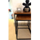 Duo de tables MYHA - Bois de Noyer d'Amérique