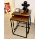 Duo de tables MYHA - Bois de Noyer d'Amérique