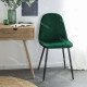 Chaise BAYAN - Green & Black