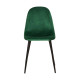 Chaise BAYAN - Green & Black
