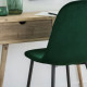 Chaise BAYAN - Green & Black