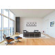 Lounge chair & Ottoman - Palissandre précieux & Cuir Noir