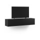 Meuble TV suspendu - KALINA - Black