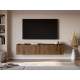 Meuble TV suspendu - KALINA - Woodstyle