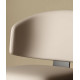 Chaise MARANELLO - Fonte d'acier & Cuir Taupe