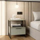 Table de chevet SHANY - Vert d'eau