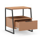 Table de chevet SHANY - Terraccota