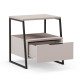 Table de chevet SHANY - Taupe