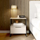Table de chevet SHANY - Taupe