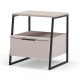 Table de chevet SHANY - Taupe