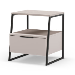Table de chevet SHANY - Taupe
