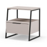 Table de chevet SHANY - Taupe