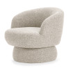 Fauteuil NUMA - Fauteuil pivotant - Tweed Beige