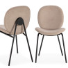 Chaise OZAO - Toile Beige sable