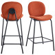 Tabouret OZAO - Toile Terraccota