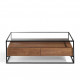 Table basse FLORENCE - Noyer