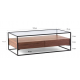 Table basse FLORENCE - Noyer