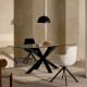 Table à manger PERLAS - Black - 180 cm