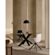 Table à manger PERLAS - Black - 180 cm
