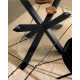 Table à manger PERLAS - Black - 180 cm
