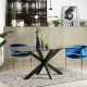 Table à manger PERLAS - Black - 180 cm