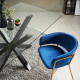 Table à manger PERLAS - Black - 180 cm