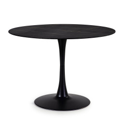 Table à manger TULIPE - Marbrée - 110 cm