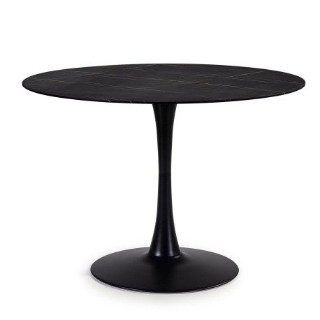 Table à manger TULIPE - Marbrée - 110 cm