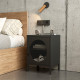 Table de chevet TORY - Full Black