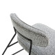 Fauteuil LIXIE - Tweed Gris