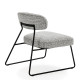 Fauteuil LIXIE - Tweed Gris
