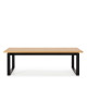 Table à manger MORONI - Chêne massif - 220 cm
