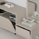Meuble d'entrée à chaussures KYNO - Taupe
