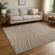 Tapis MOUJY Taupe - Dimensions au choix