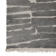 Tapis AZAYU Gris - Dimensions au choix